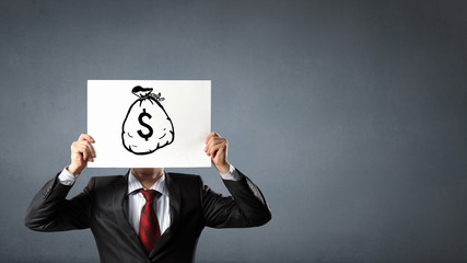 Dollar money concept