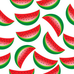 Watermelon seamless pattern