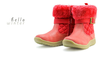 Access to the season winter With snow shoes