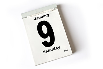 9. January 2016
