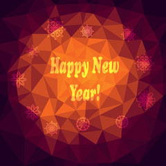 Vector New Year Abstract Background