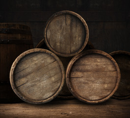 background of barrel