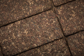 Obraz premium Laterite stone walkway