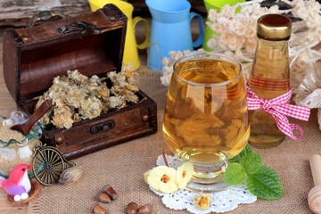 Chinese chrysanthemum flower tea for drink delicious.