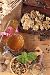 Chinese chrysanthemum flower tea for drink delicious.
