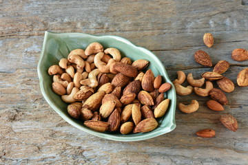 Cashew nuts and Almonds, good source for protein and very preferable as snacks.