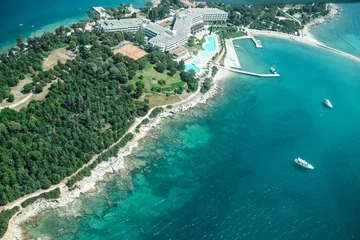 Foto auf Acrylglas Aerial view. Istria in Croatia. © Mediaupdator