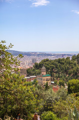 Top view of Barcelona