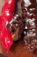 Churchkhela red and brown