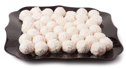 White coconut candy