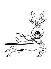Christmas reindeer funny