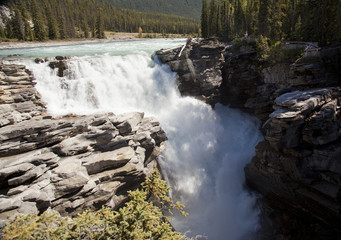 athabaska falls Jasper Alberta