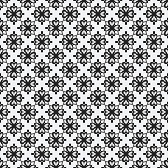 floral geometric monochrome elegant seamless background