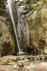Wodospad w Parku Narodowym Garajonay na La Gomerze
