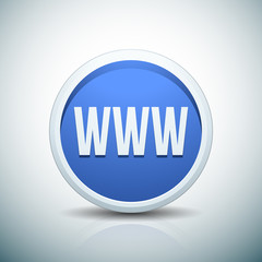 WWW World Wide Web button