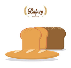 Bakery icons design 