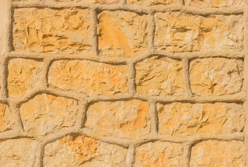 Alte Stein Mauer mit Fugen Muster