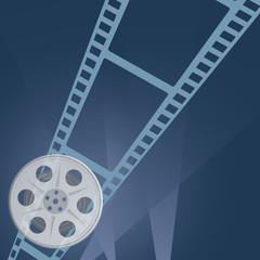 film tape camera vector