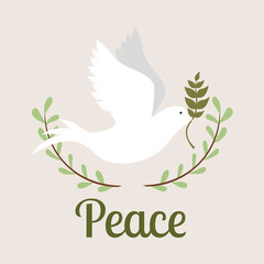 Obraz premium message og peace design 