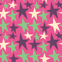simple cute star background