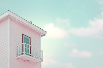 Old wooden country house