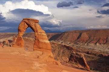Delicate Arch in Arches National Park  