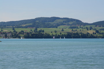 Fototapeta premium Alp Lakes in Germany, year 2009