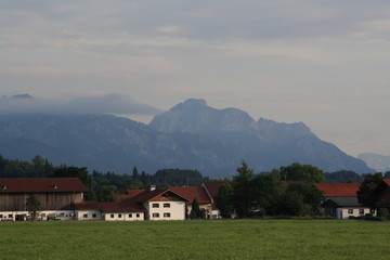 Alp views in Germany, 2009