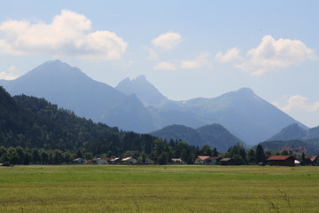 Fototapeta premium Alp views in Germany, 2009
