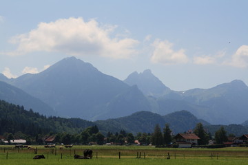 Fototapeta premium Alp views in Germany, 2009