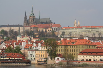 The view of Prague, Czech Republic, 2010