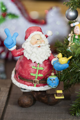 Santa Claus Ornament for the Holiday Festivities
