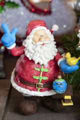 Santa Claus Ornament for the Holiday Festivities