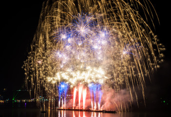 International Fireworks Festival at Pattaya, Thailand