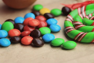 tasty candy chocolate colorful