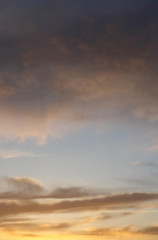 Beautiful evening sky