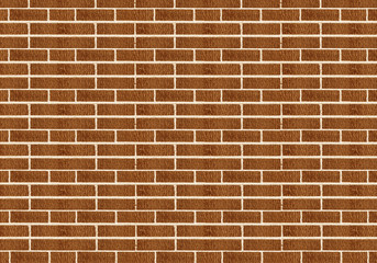 yellow brown brick wall for texture background