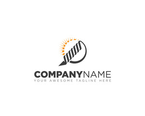drilling oil energy logo design