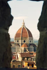 Wandcirkels tuinposter dome in florence  © C.Pavletic