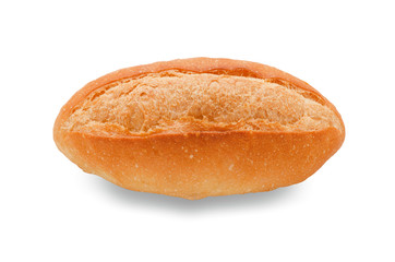 bread on white with clipping path