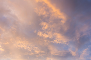 Fototapeta na wymiar Golden sky, texture and background