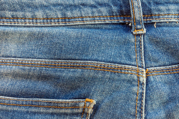 Blue jeans texture