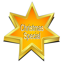 Christmas Special Star button