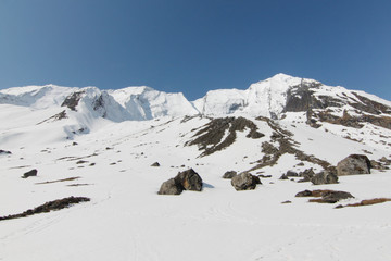Fototapeta na wymiar Annapurna base camp