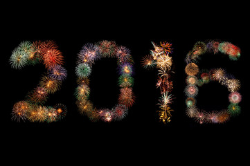 Fireworks New Year 2016