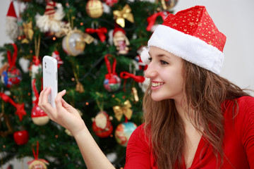 A selfie Christmas