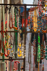 Detail of shop in Essaouira, Morocco