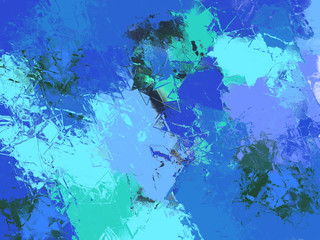 blue spot material background texture graphics abstraction