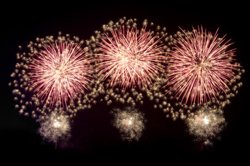 Fireworks display celebration