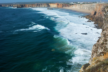 Costa - Spiaggia - Oceano Atlantico - Algarve - Portogallo